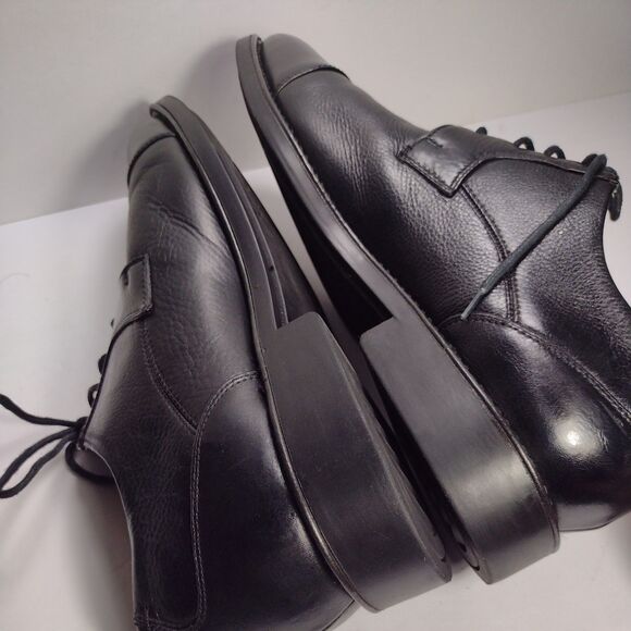 Studio Belvedere Black Leather Dress Shoes Men\'s Size 9.5 D Duke Oxford main image 9